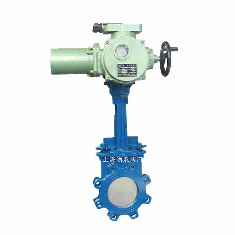 Z941w-16p DN65不锈钢法兰刀型电动闸阀