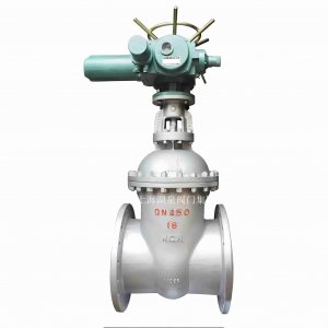 DN450mm手动闸阀改成电动（保留断电手动操