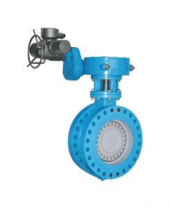 DS943Y-16C DN800全金属双向硬密封电动蝶阀